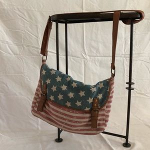 USA themed shoulder bag